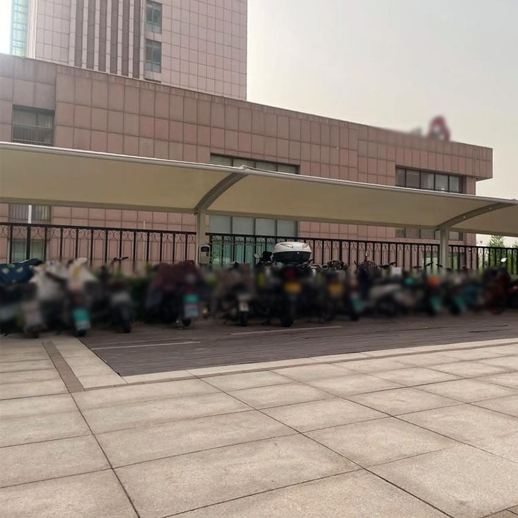 贵定县膜结构电动车棚